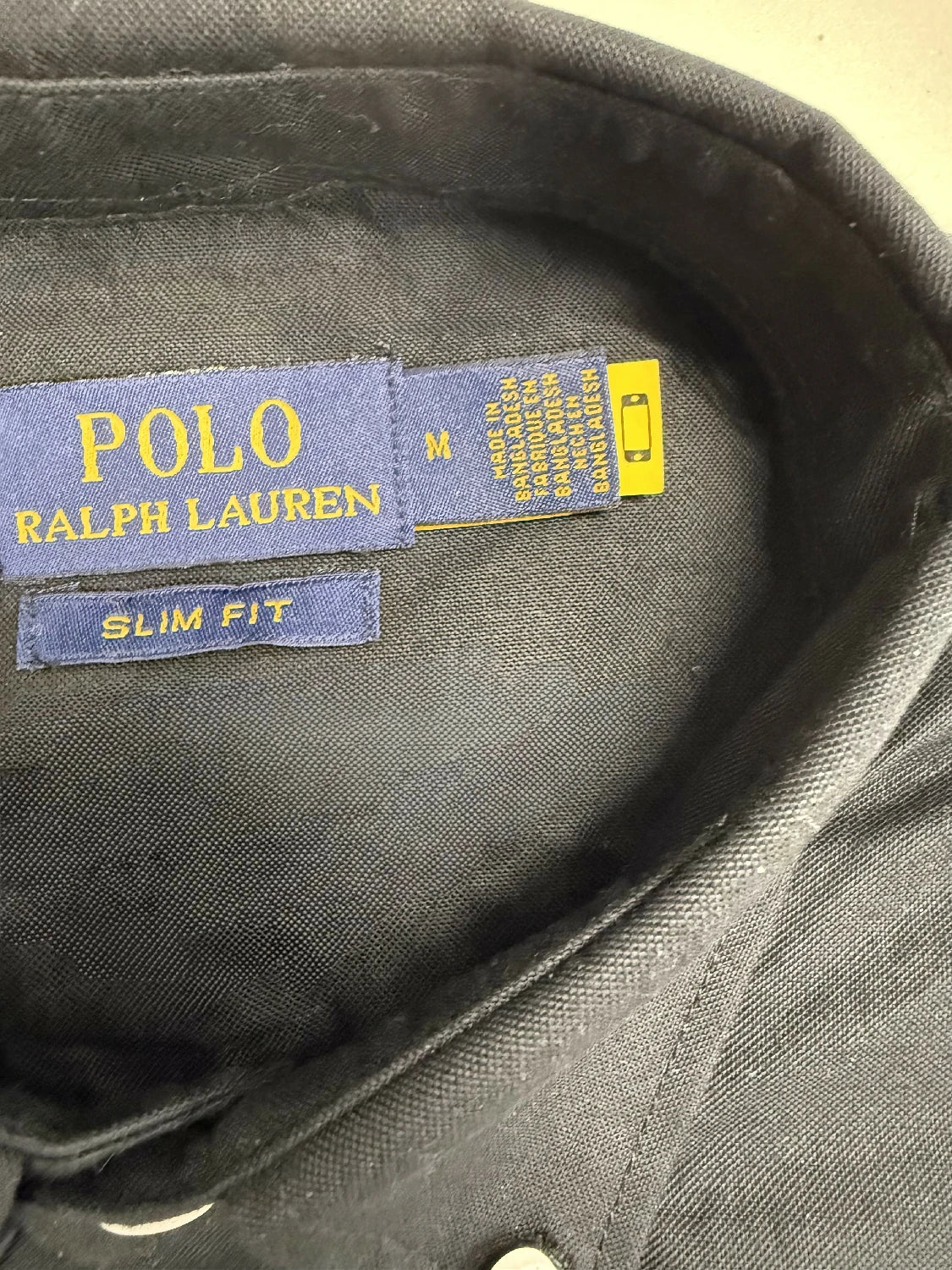 Polo Ralph Lauren | Slim Fit Oxford Shirt | Black