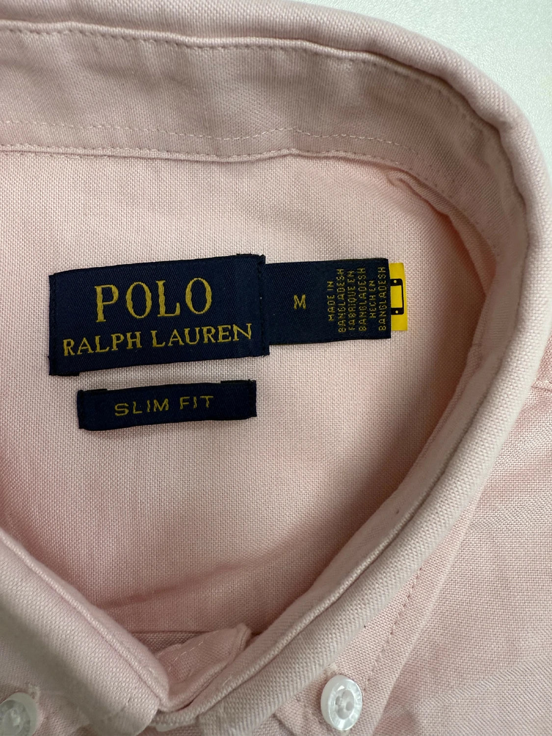 Polo Ralph Lauren | Slim Fit Oxford Shirt | Pink