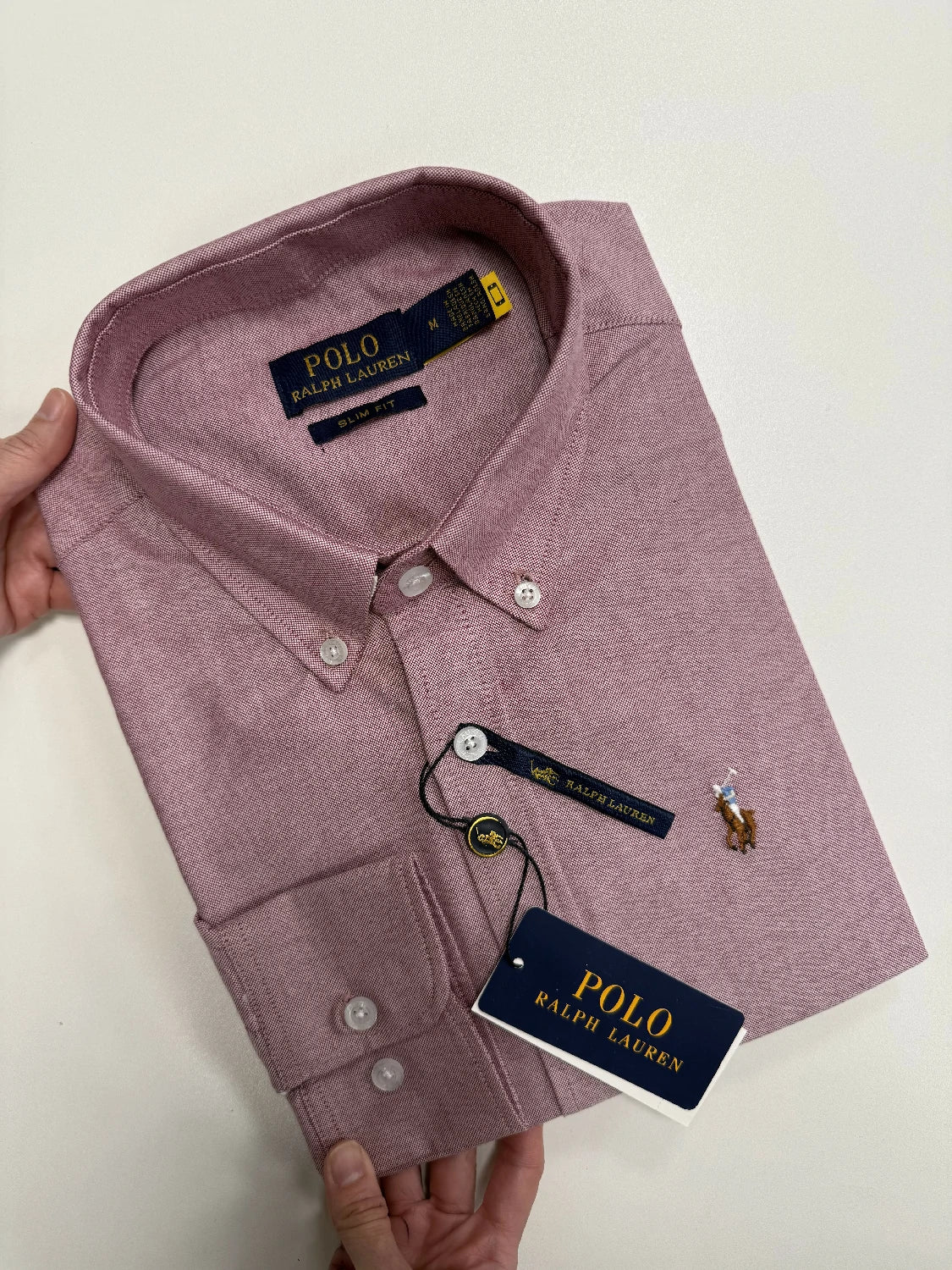 Polo Ralph Lauren | Slim Fit Oxford Shirt | Light Red