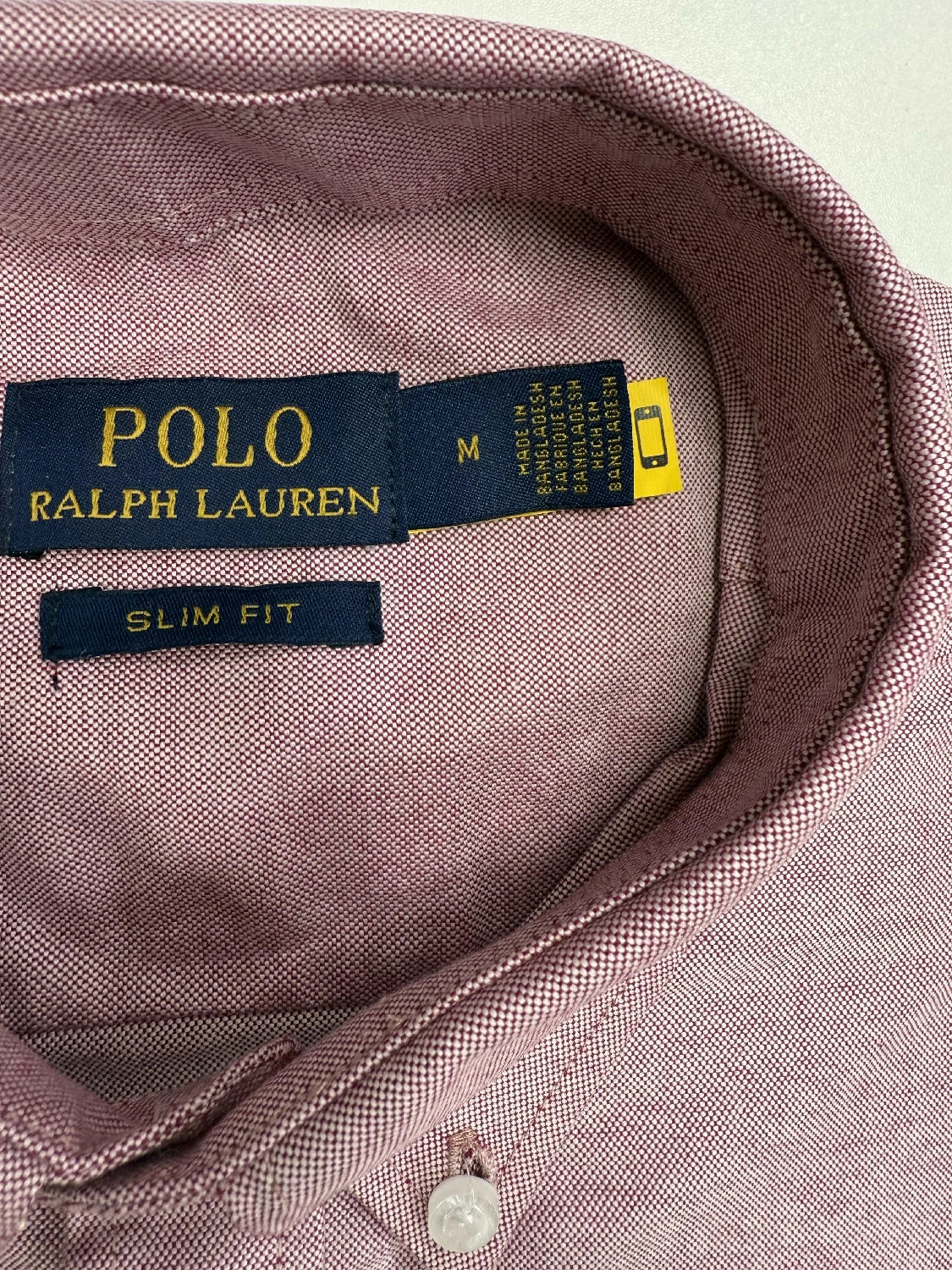 Polo Ralph Lauren | Slim Fit Oxford Shirt | Light Red