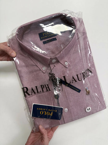 Polo Ralph Lauren | Slim Fit Oxford Shirt | Light Red